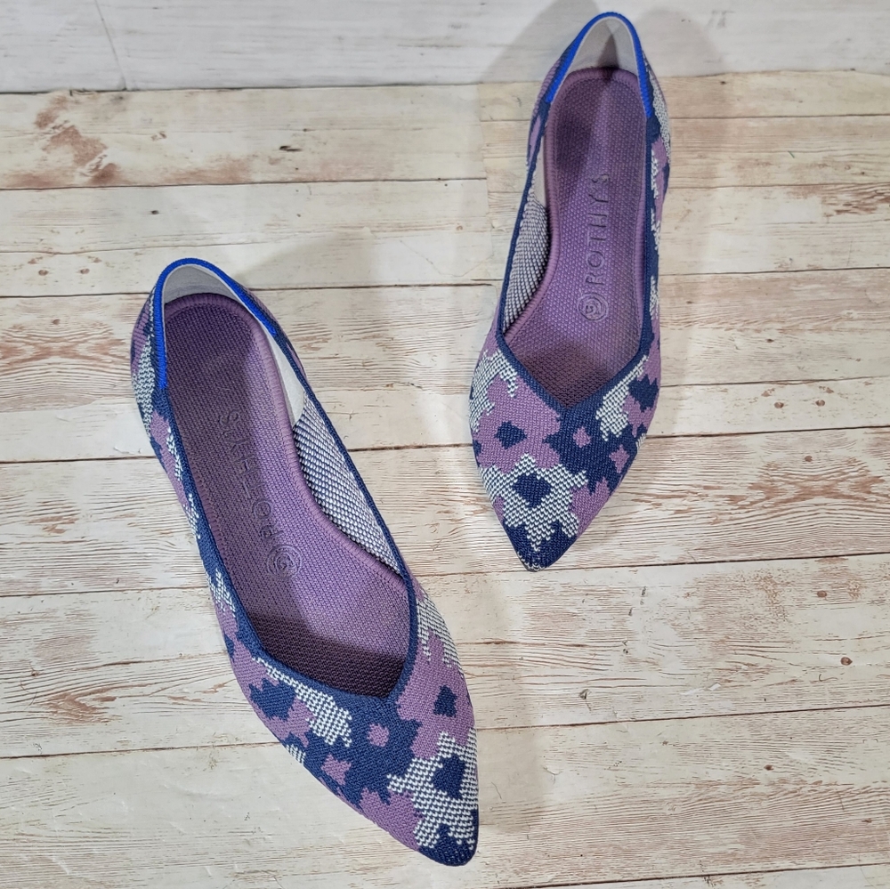 Rothy's the point in Violet Botanicamo